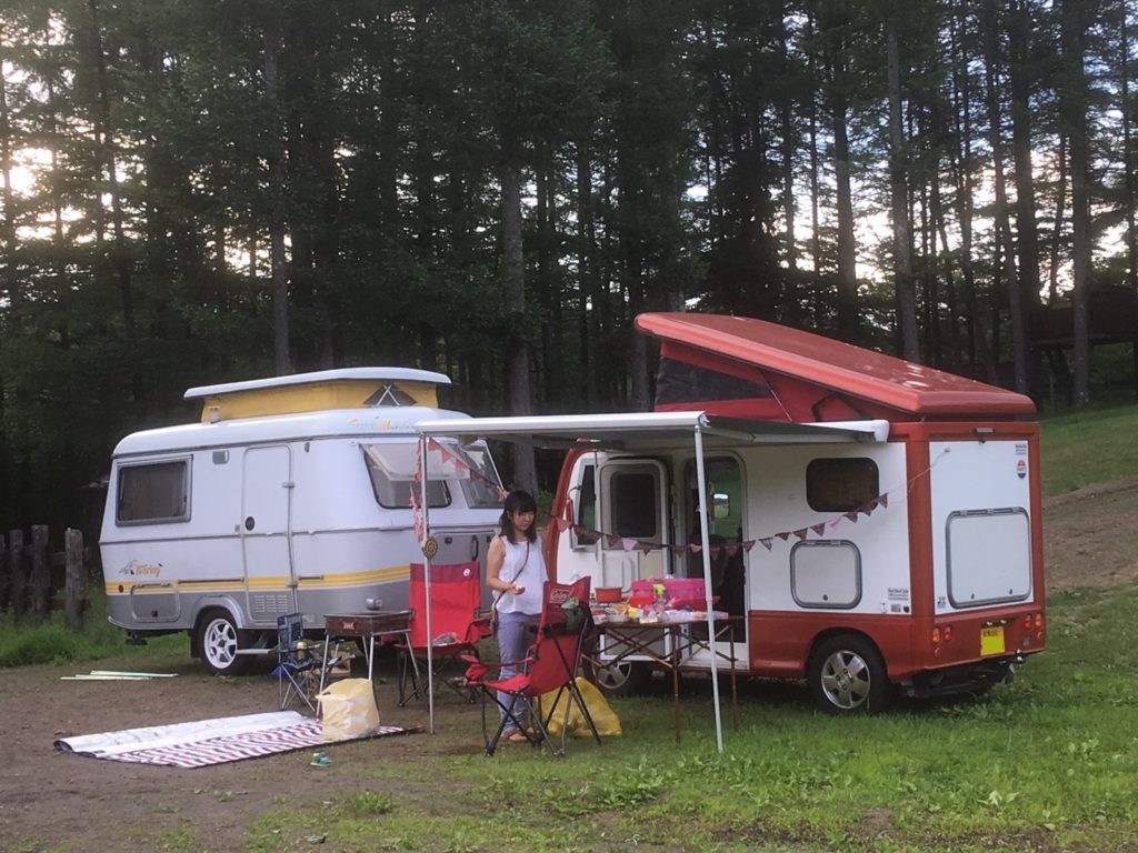 アースマイルビレッジはスキー場を利用した広大なキャンプ場！【群馬  